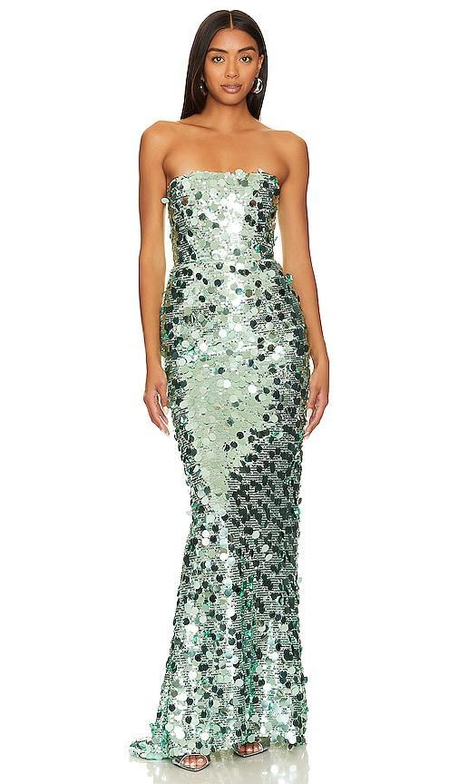 Bronx and Banco Farah Strapless Gown Size L, M, S, XL. Product Image