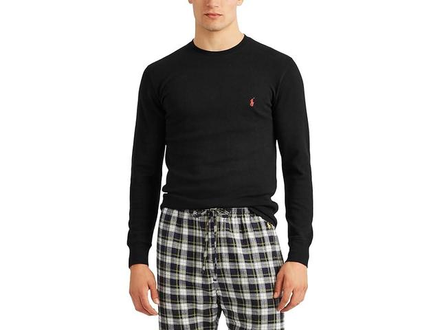 Big & Tall Polo Ralph Lauren Script Waffle-Knit Sleep Top Product Image