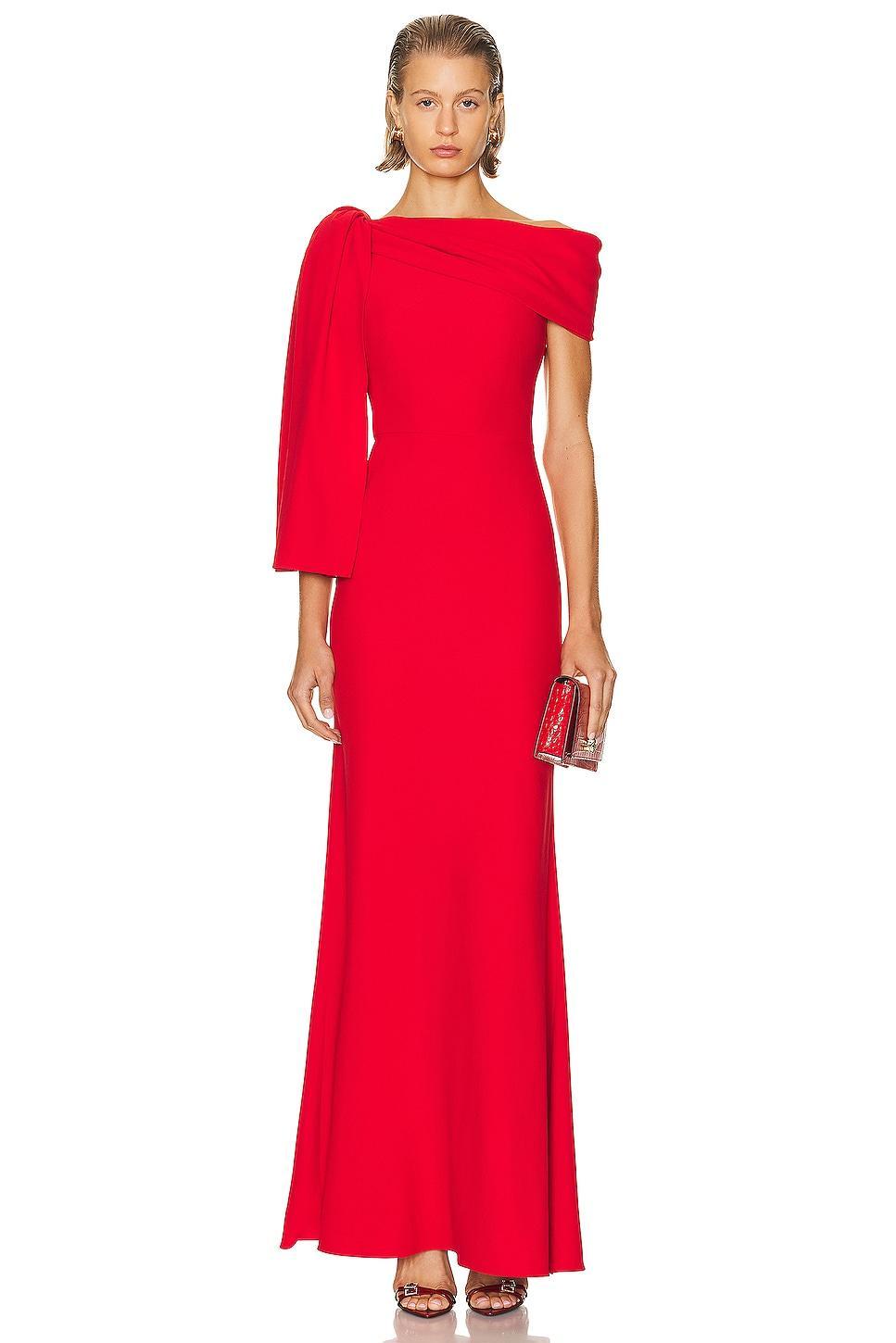 Alexander McQueen Evening Dress in Red Product Image