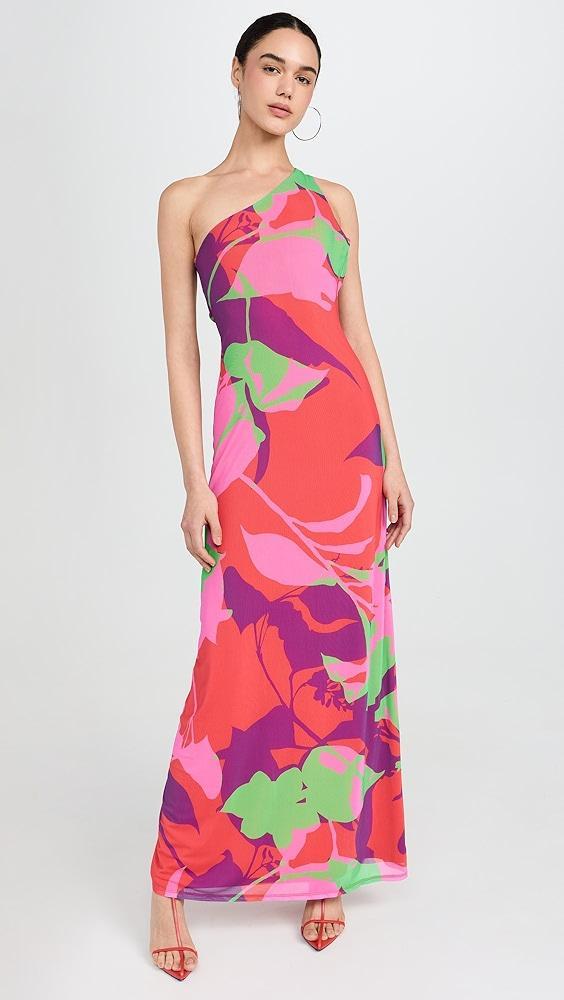 AFRM Vatia One Shoulder Maxi Dress | Shopbop Product Image