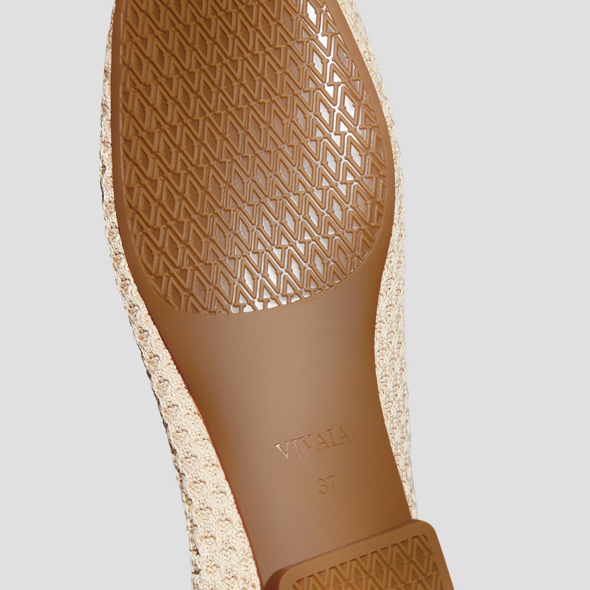 Square-Toe V-Cut Mesh Flats (Margot 2.0) Product Image