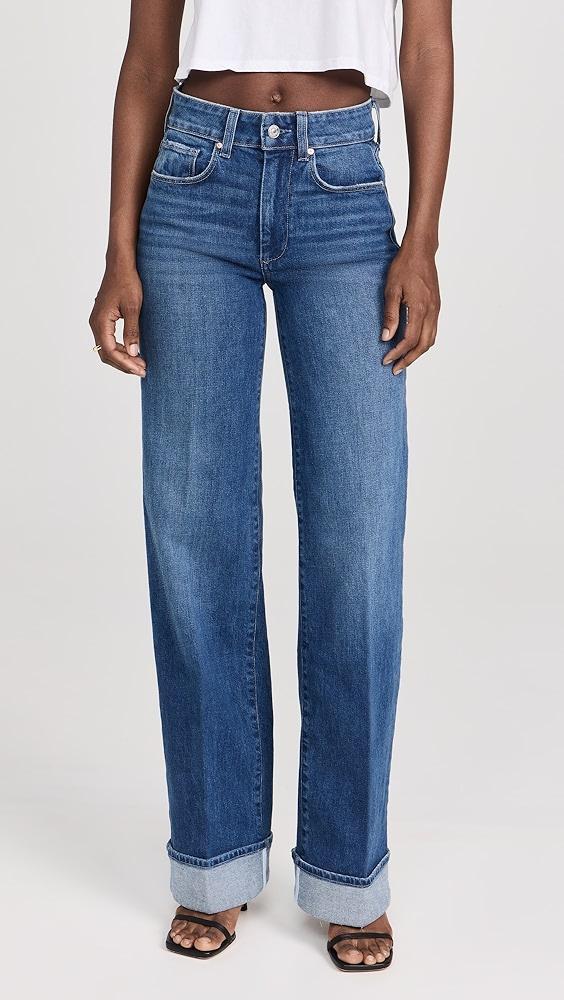 PAIGE Sasha W/ Wide Cuff Nadira Jeans | Shopbop Product Image