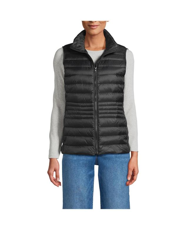 Petite Lands End Wanderweight Down Puffer Vest, Womens Product Image