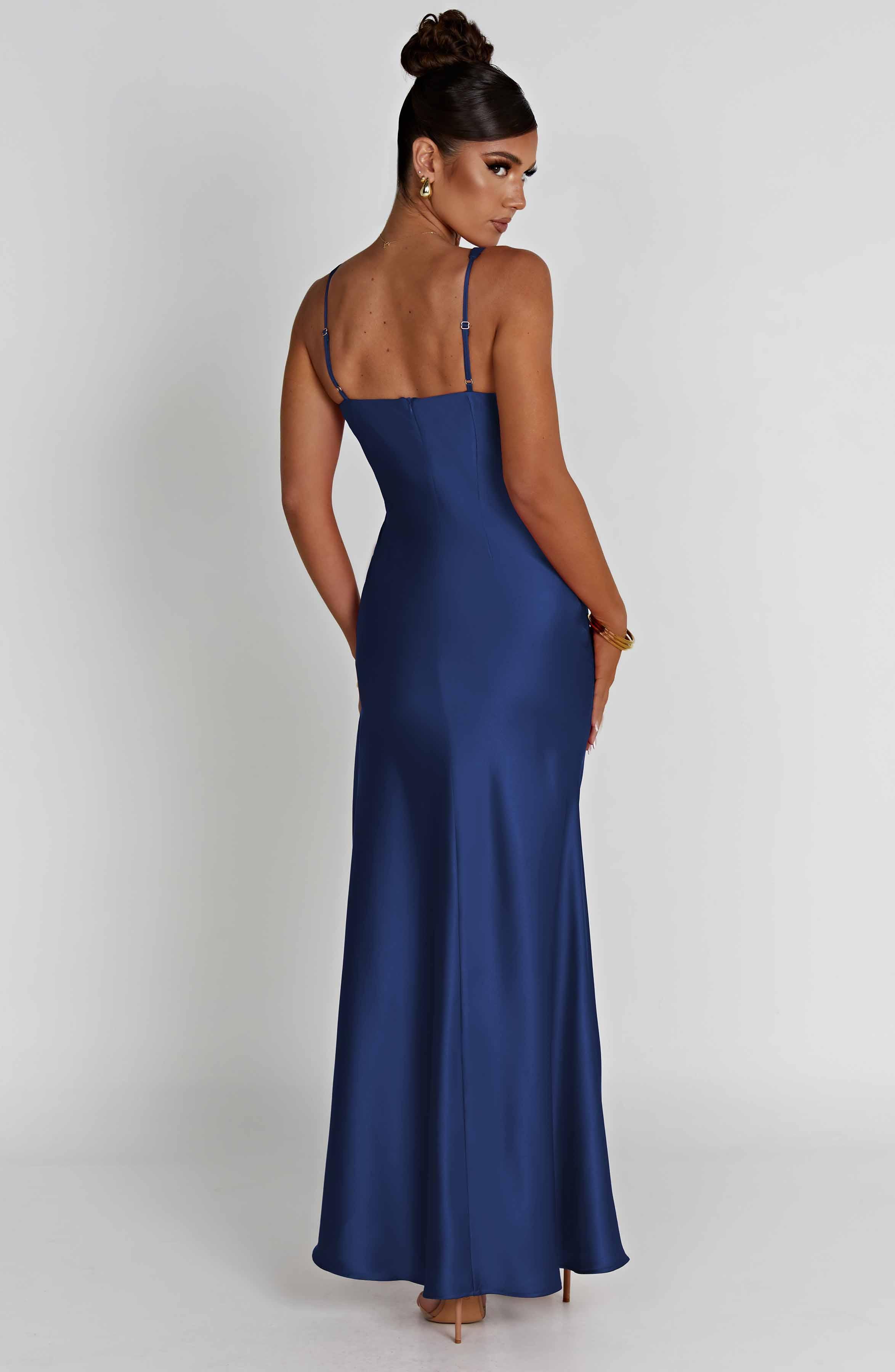 Hayley Maxi Dress - Navy Product Image