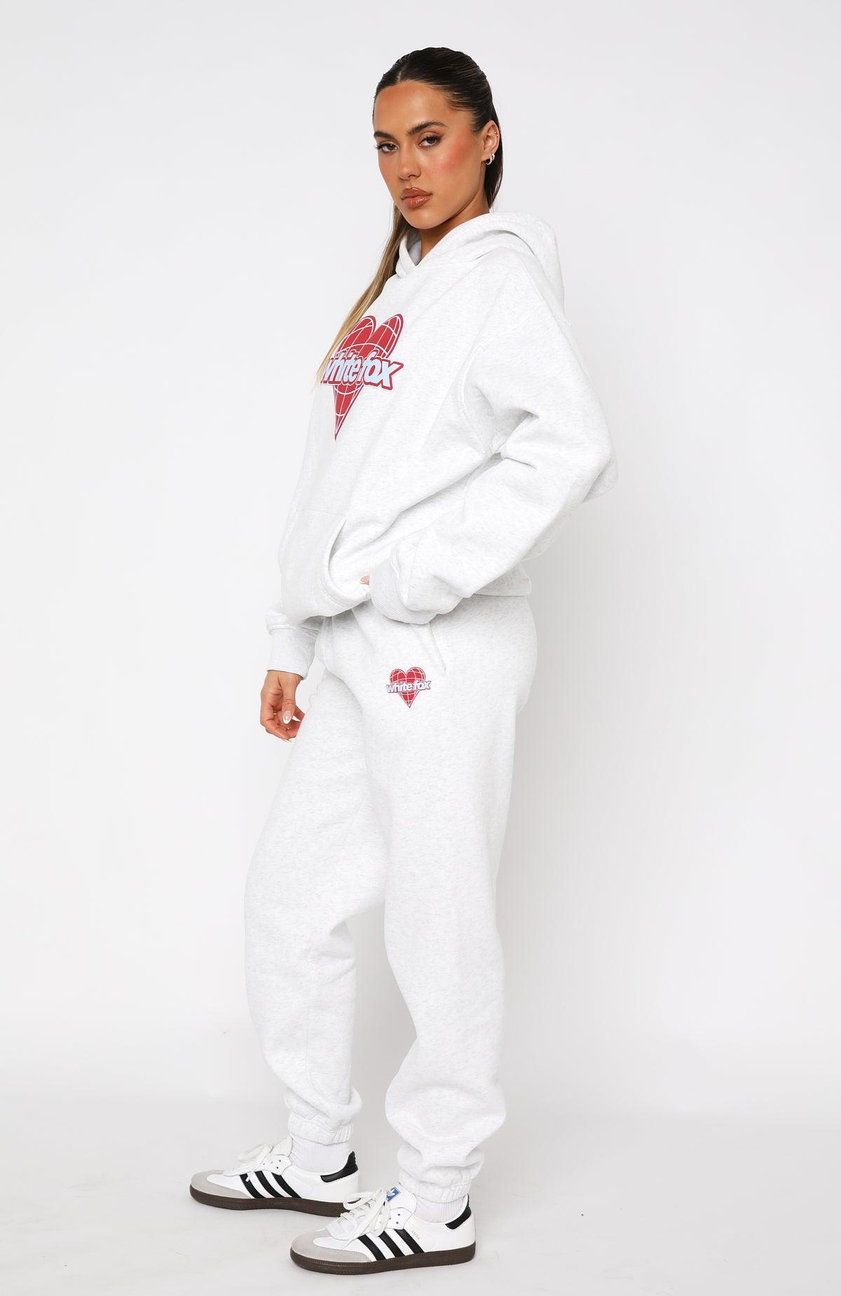 My Other Half Sweatpants Grey Marle Product Image