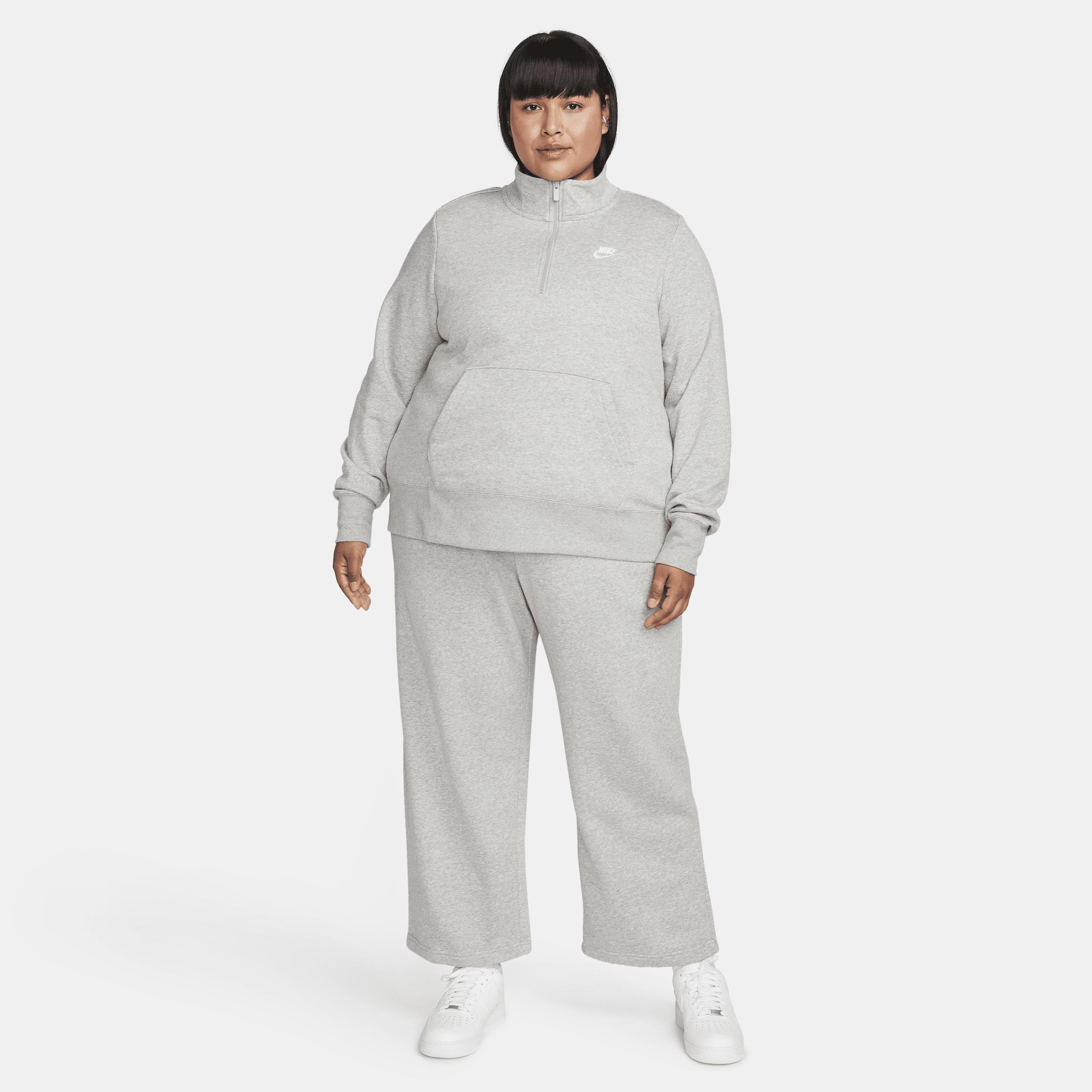 Women's Nike Sportswear Club Fleece 1/2-Zip Sweatshirt (Plus Size) Product Image