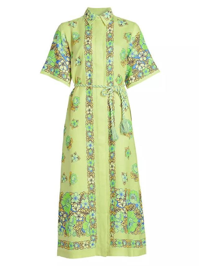 Hotel Paradiso Velma Linen Shirtdress Product Image