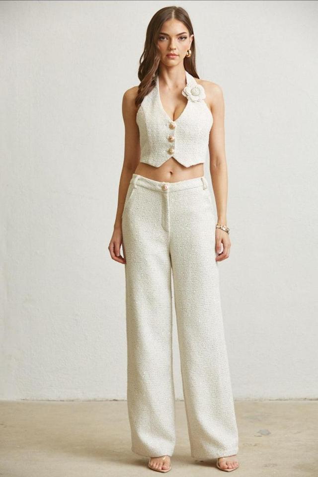 Tweed Pants Set Product Image