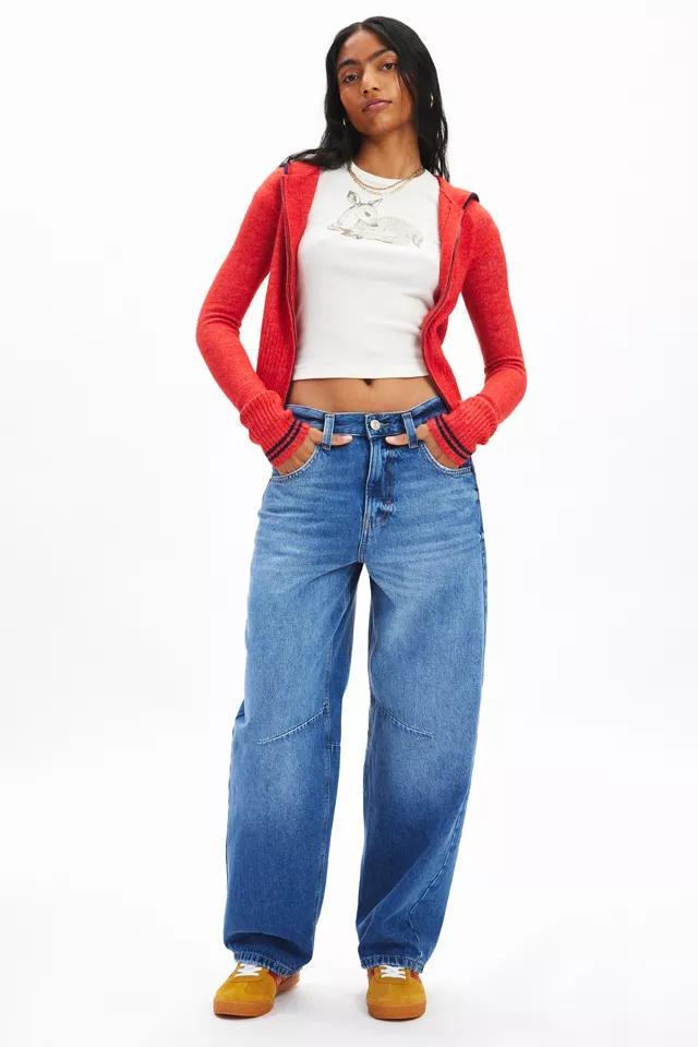 BDG Logan Buckle Baggy Barrel Jean Womens at Urban Outfitters Product Image