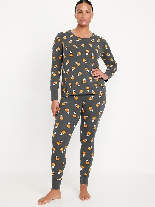 Halloween Print Pajama Set Product Image