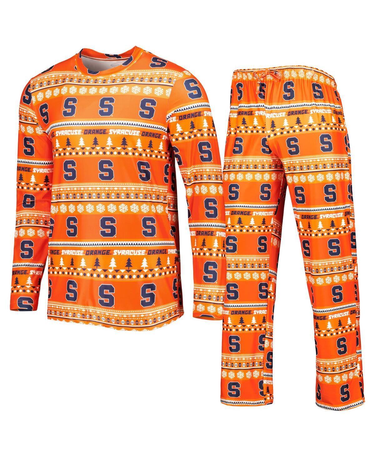 Mens Concepts Sport Syracuse Swivel Long Sleeve T-Shirt & Pants Sleep Set Product Image