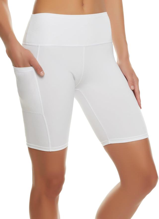 Womens Cell Phone Pocket Cycle Shorts Product Image