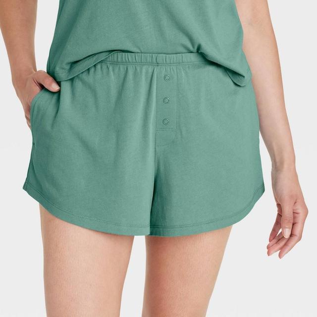 Womens Sleep Pajama Shorts - Auden XXL Product Image