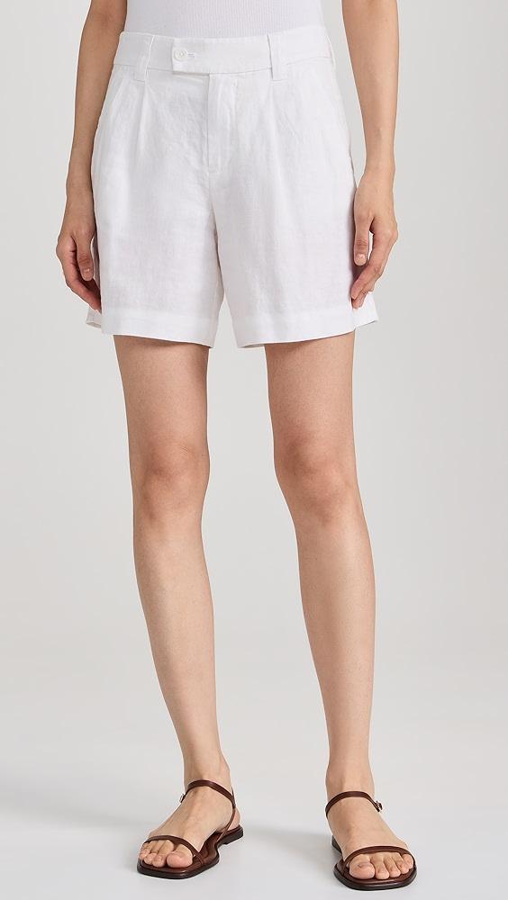 Alex Mill Jules Pleated Shorts In Linen | Shopbop Product Image