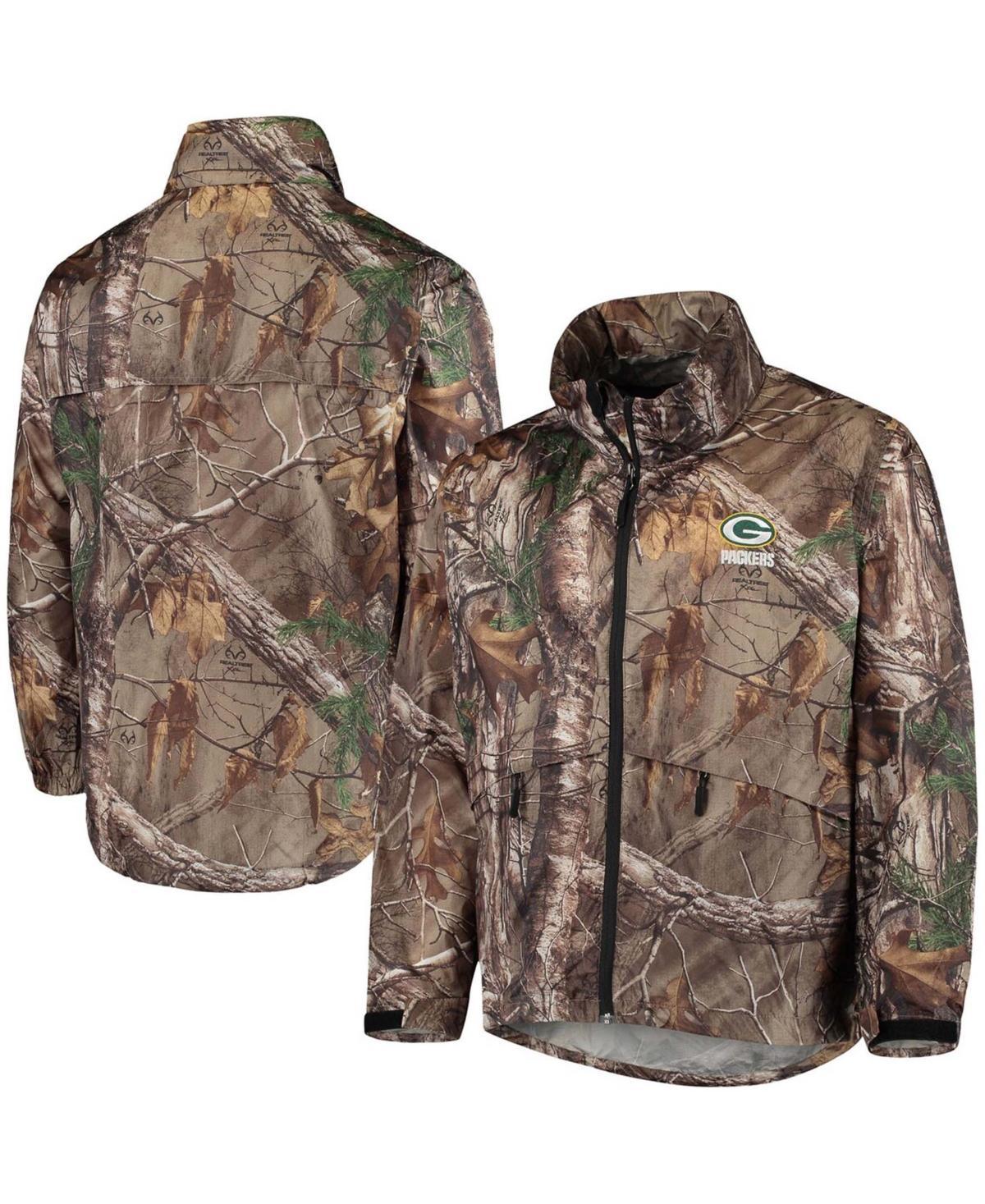 Mens Realtree Camo Pittsburgh Steelers Sportsman Waterproof Packable Full-Zip Jacket Product Image