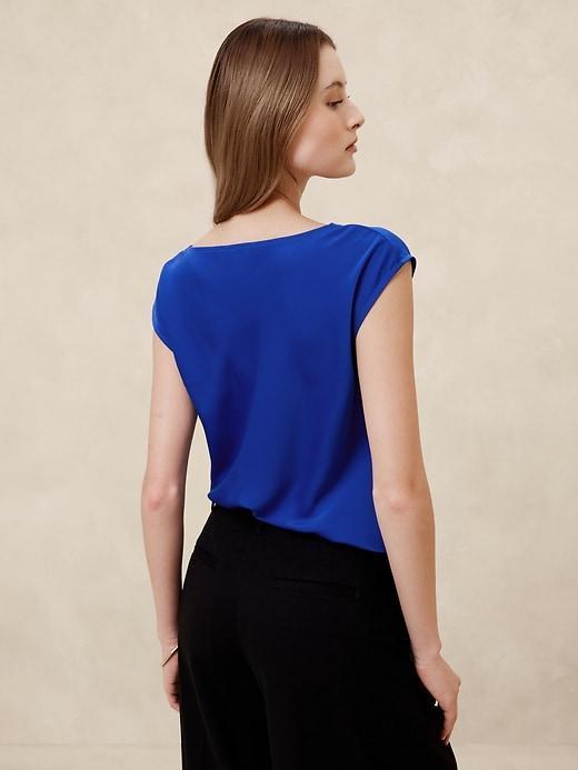 Cowl-Neck Top Product Image