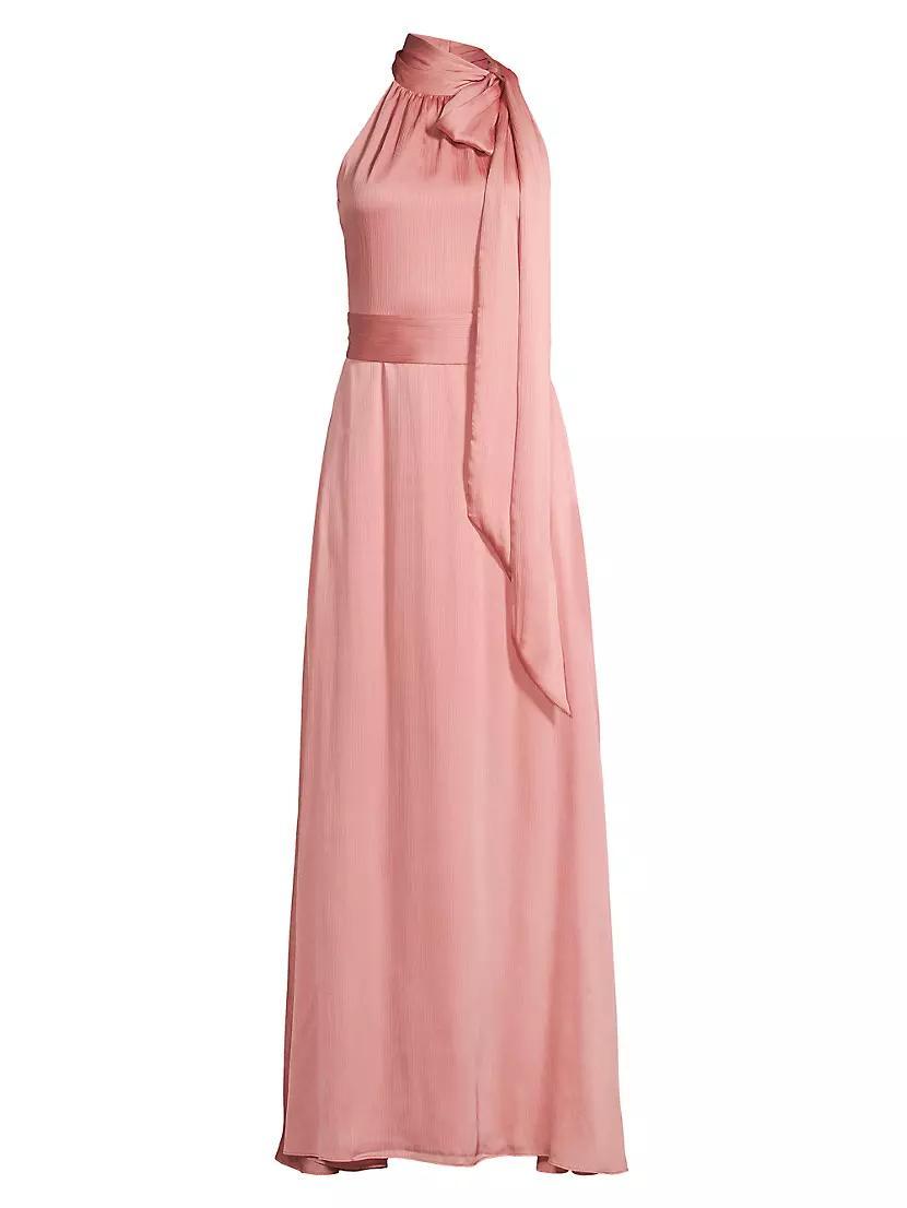 Kayla Tie High Neck Gown product image