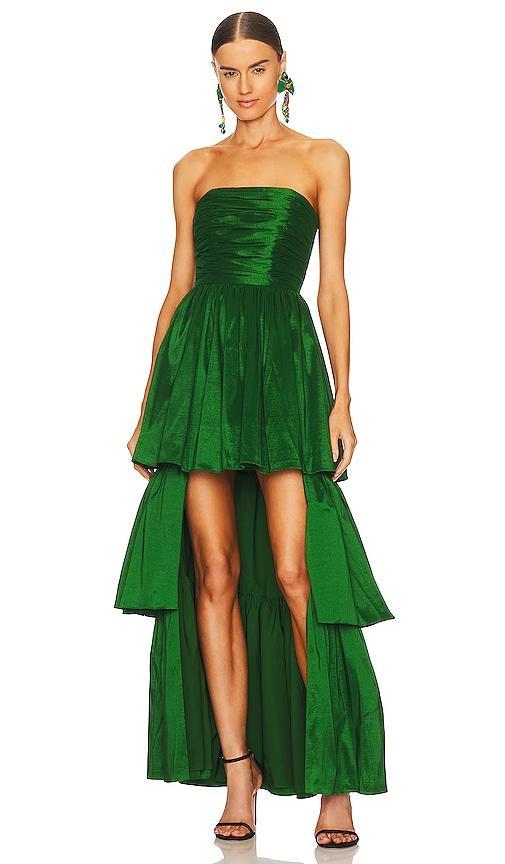 Lovers and Friends Michie Maxi Dress in Emerald Green Product Image