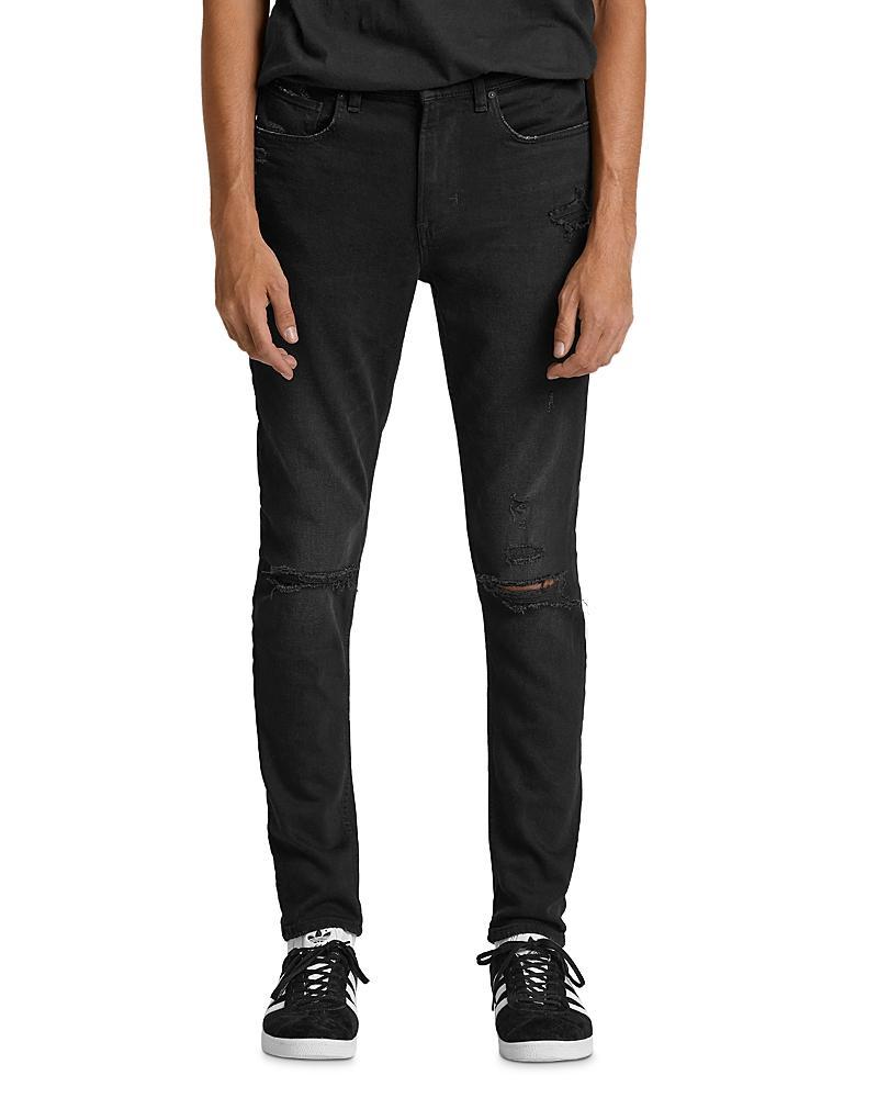 Hudson Jeans Zack Ripped Skinny Fit Jeans Product Image