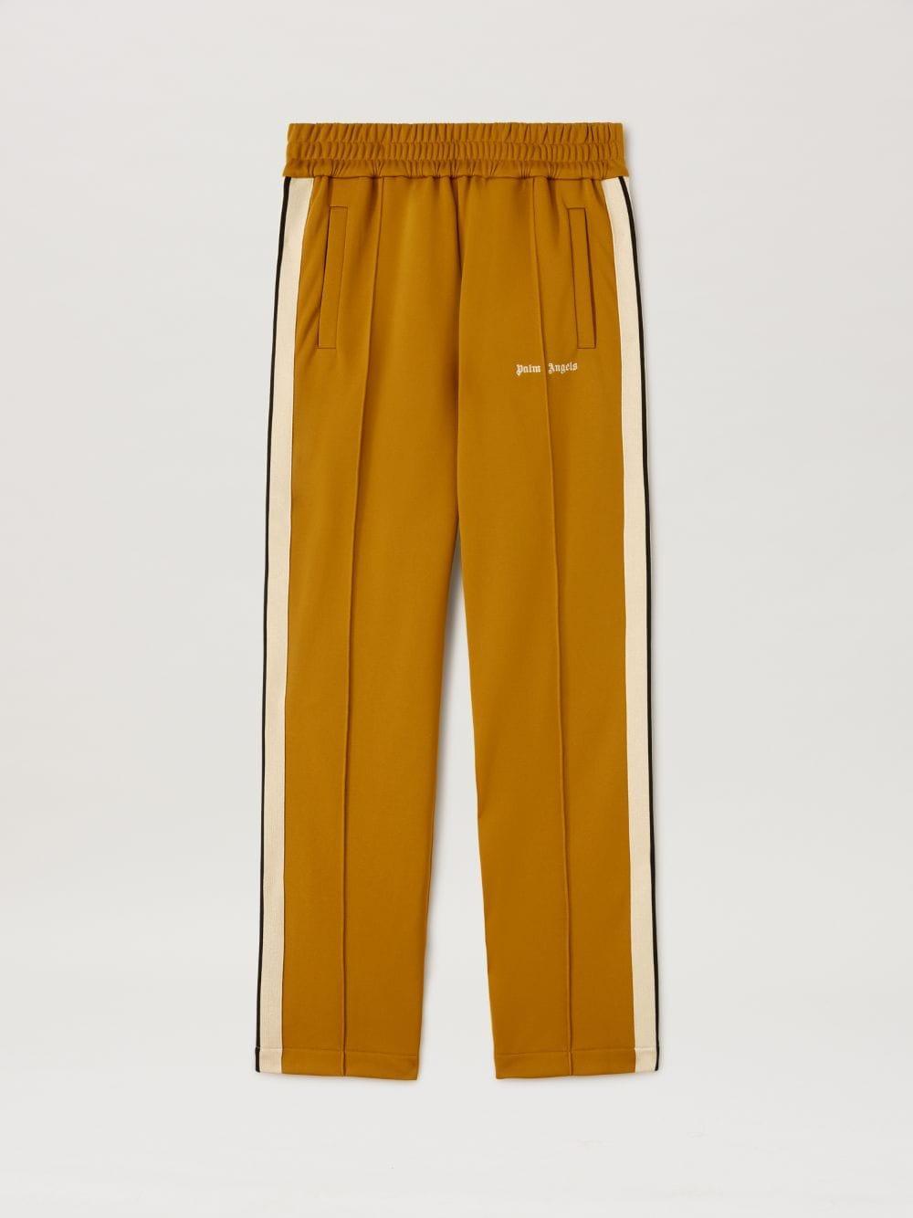 Track Pants Classic Logo in yellow  - Palm Angels® Official  product image