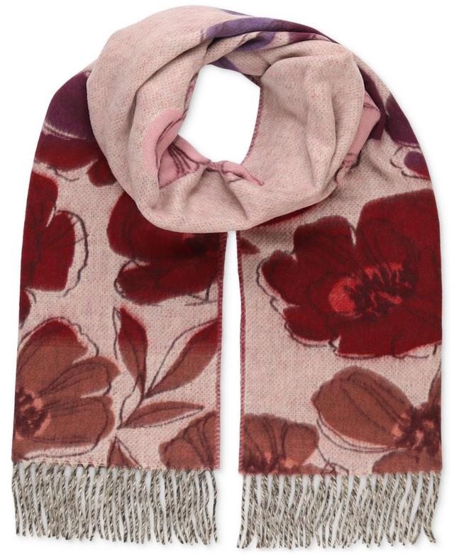 Fraas Womens Big Floral Cashmink Scarf Product Image