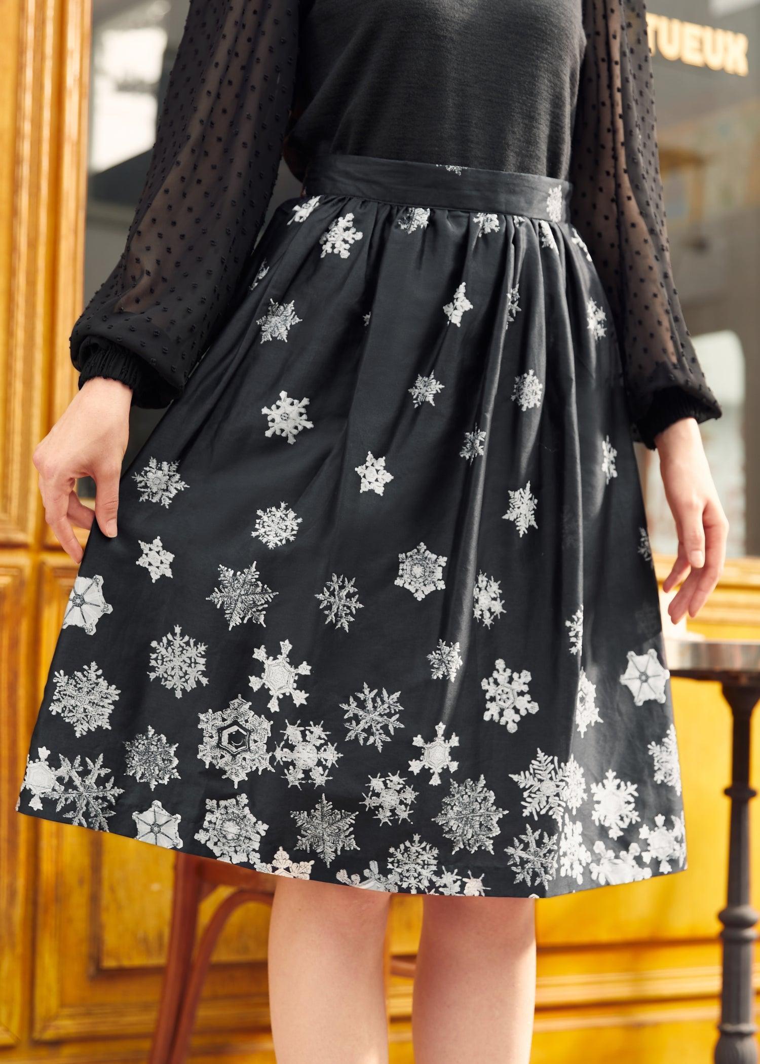 Falling For Winter A-Line Skirt Product Image