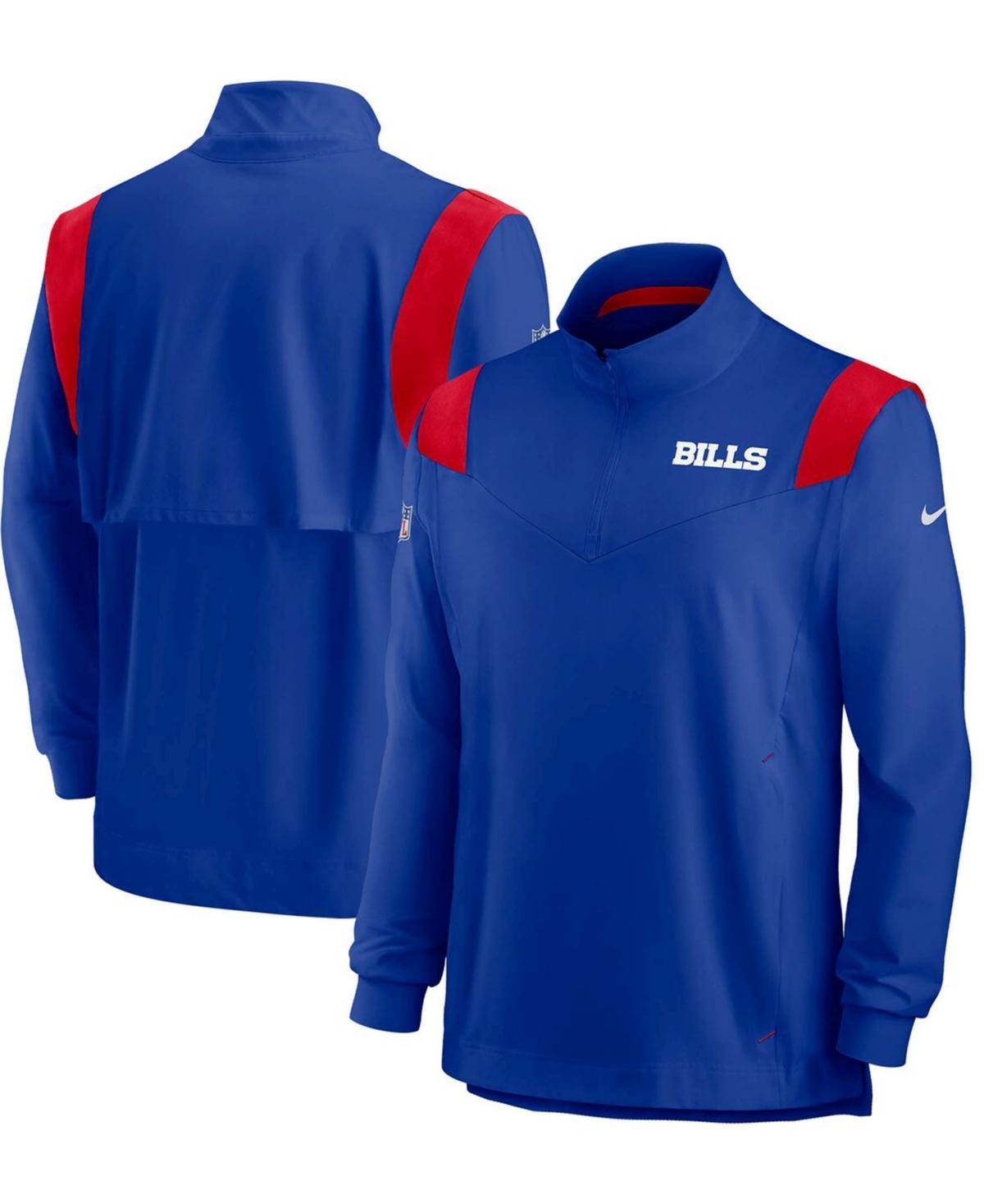 NIKE Royal Buffalo Bills 2021 Sideline Coaches Repel Quarter-zip Jacket Product Image