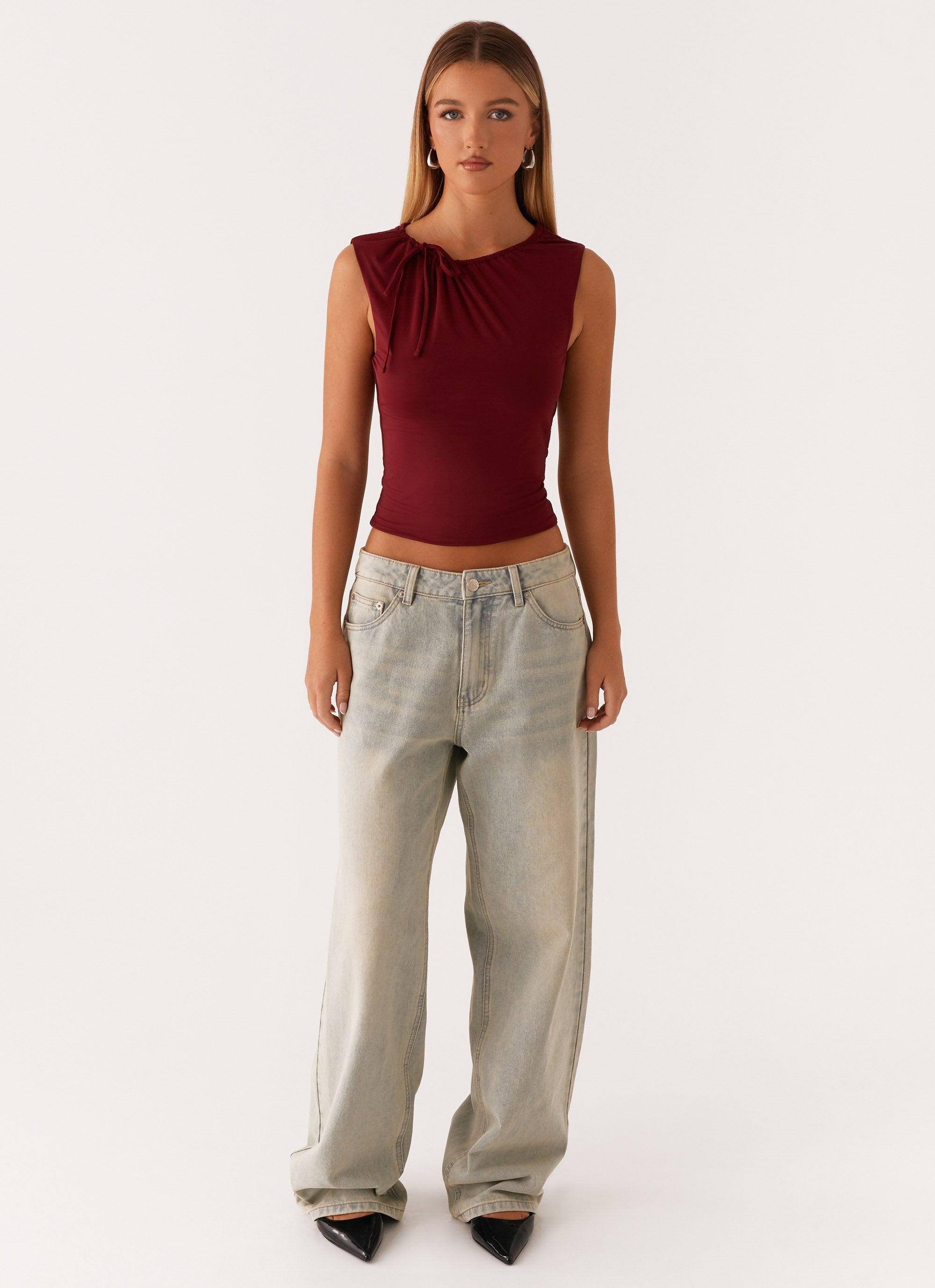 Darlee Tank Top - Mulberry Product Image