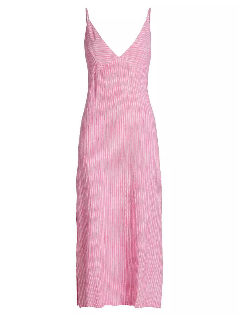 Chandler V-Neck Midi-Dress Product Image