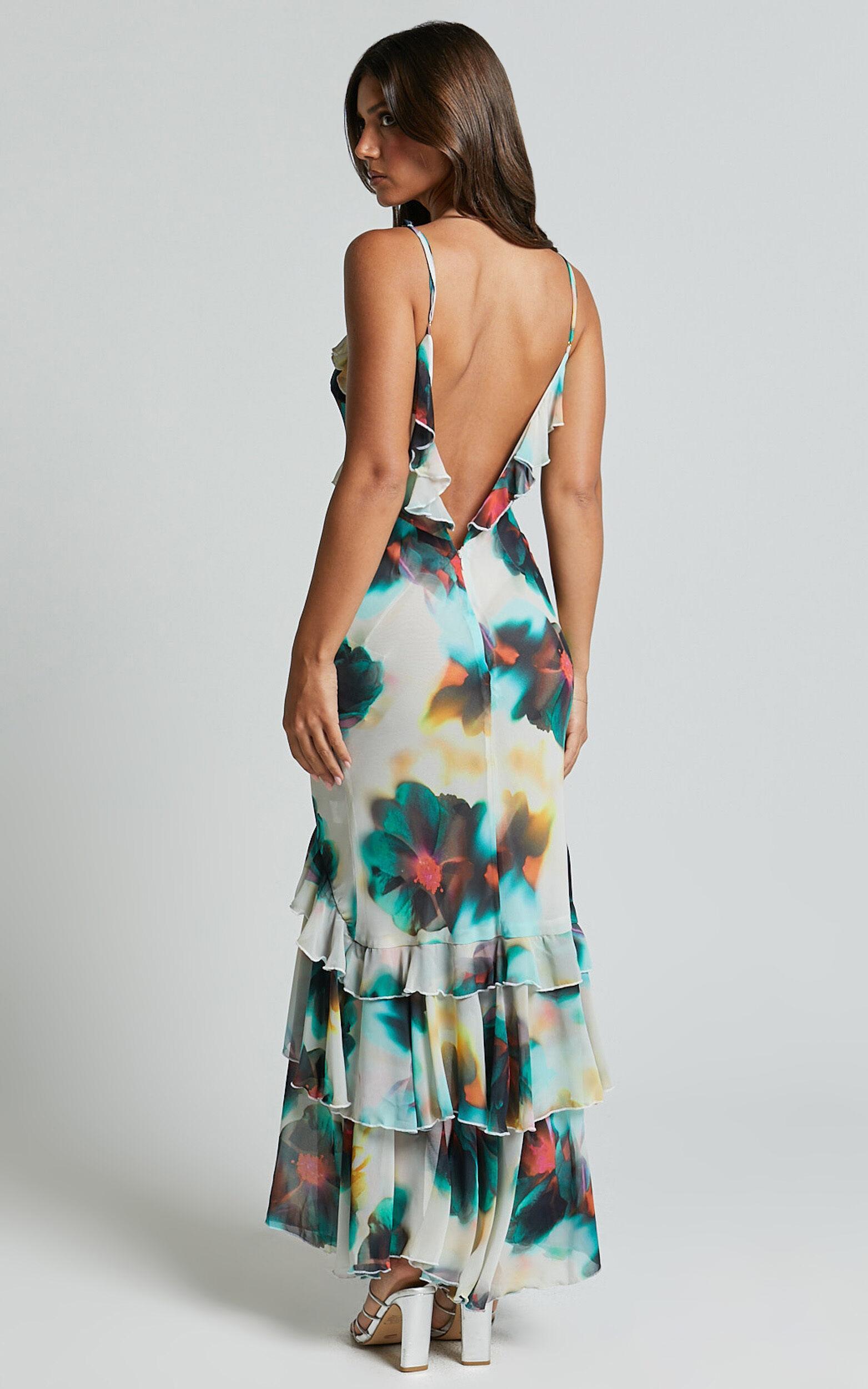 Runaway The Label - Namari Maxi Dress in CAMILA PRINT Product Image