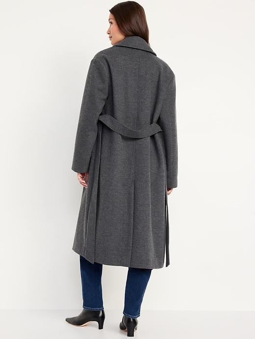 Oversized Belted Coat Product Image