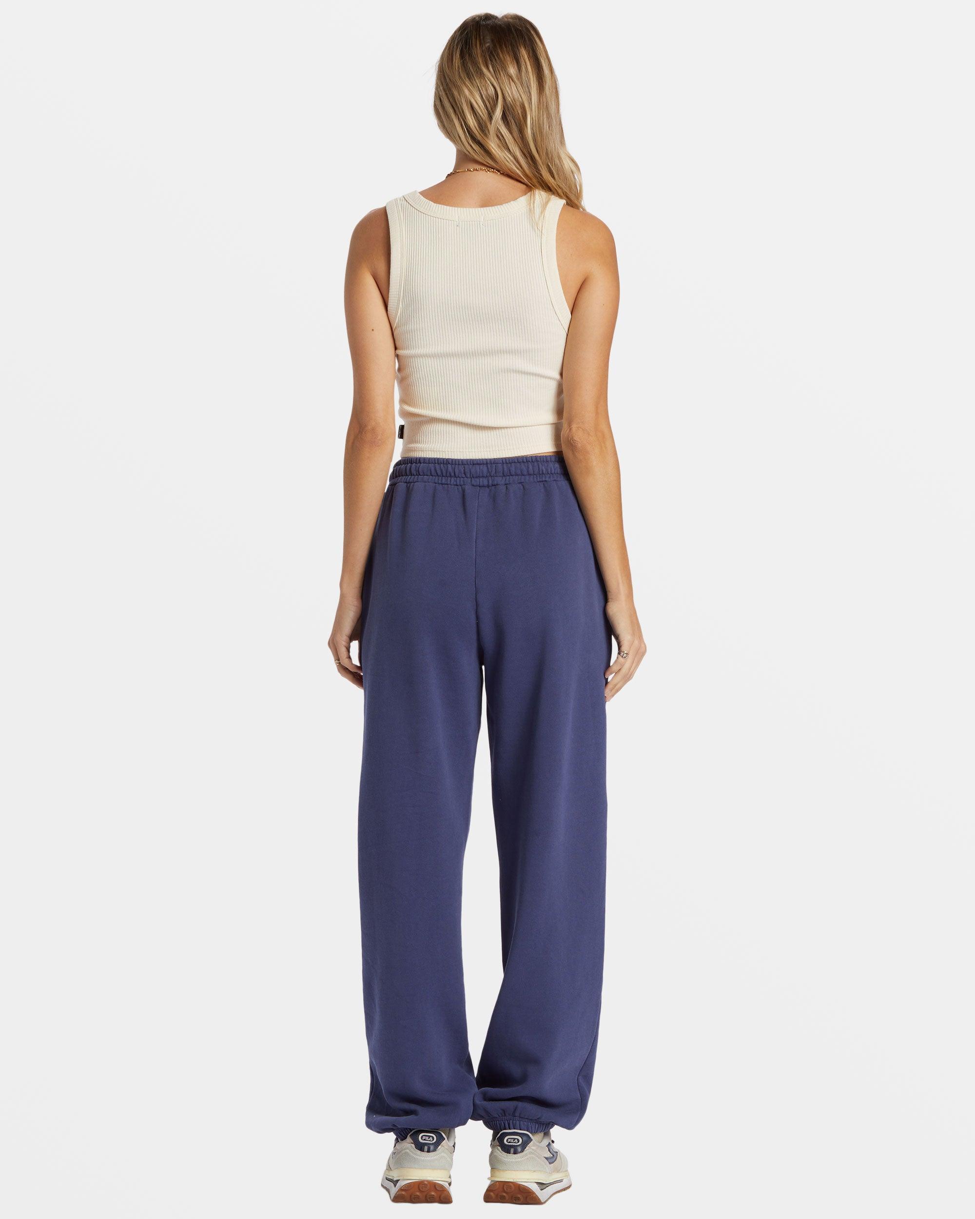 Palmin Elastic Waist Joggers - I Sea Indigo Female Product Image