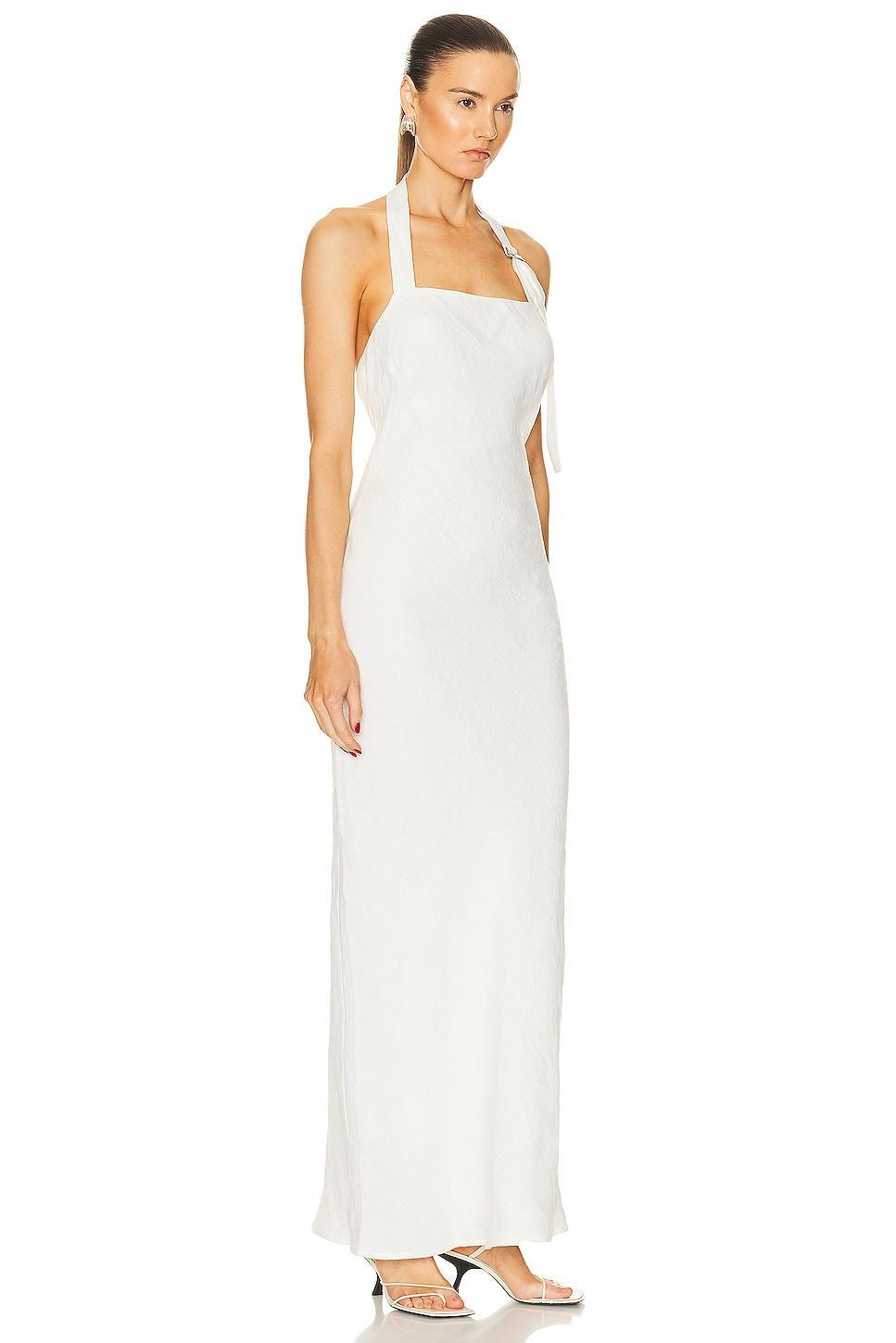 St. Agni Linen Bias Maxi Dress Product Image