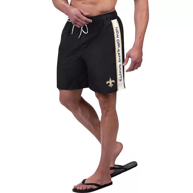 Mens G-III Sports by Carl Banks New Orleans Saints Streamline Volley Swim Shorts Product Image