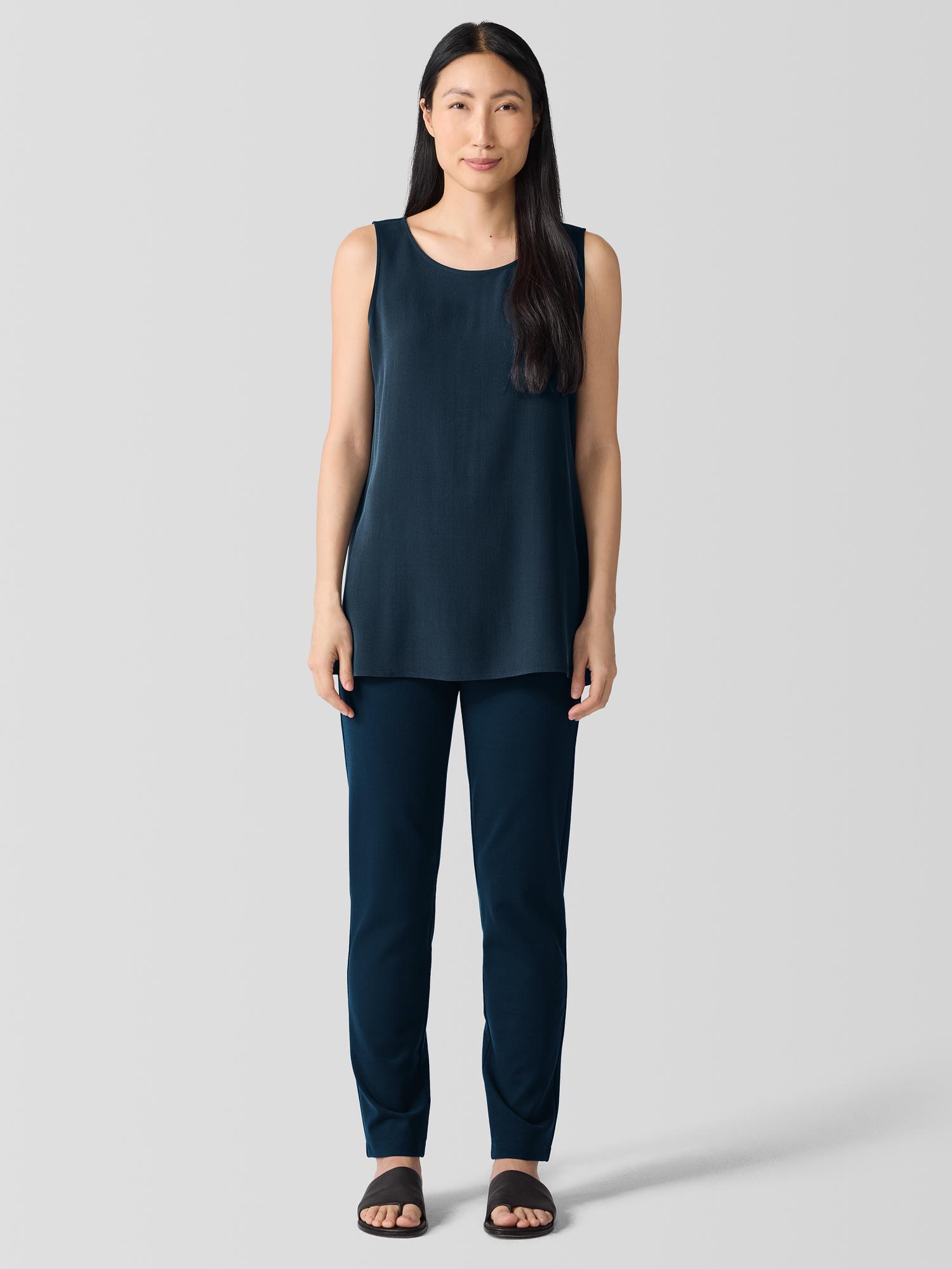 EILEEN FISHER Washable Flex Ponte Pantfemale Product Image