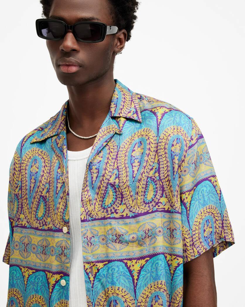 Pennard Printed Relaxed Fit Shirt Product Image