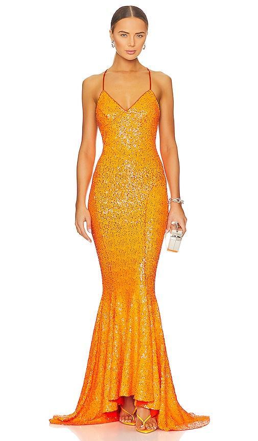 Mermaid Fishtail Gown Product Image