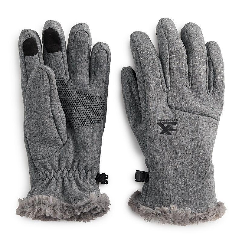 Womens ZeroXposur Plush Lined Soft Shell Touch Screen Gloves Product Image