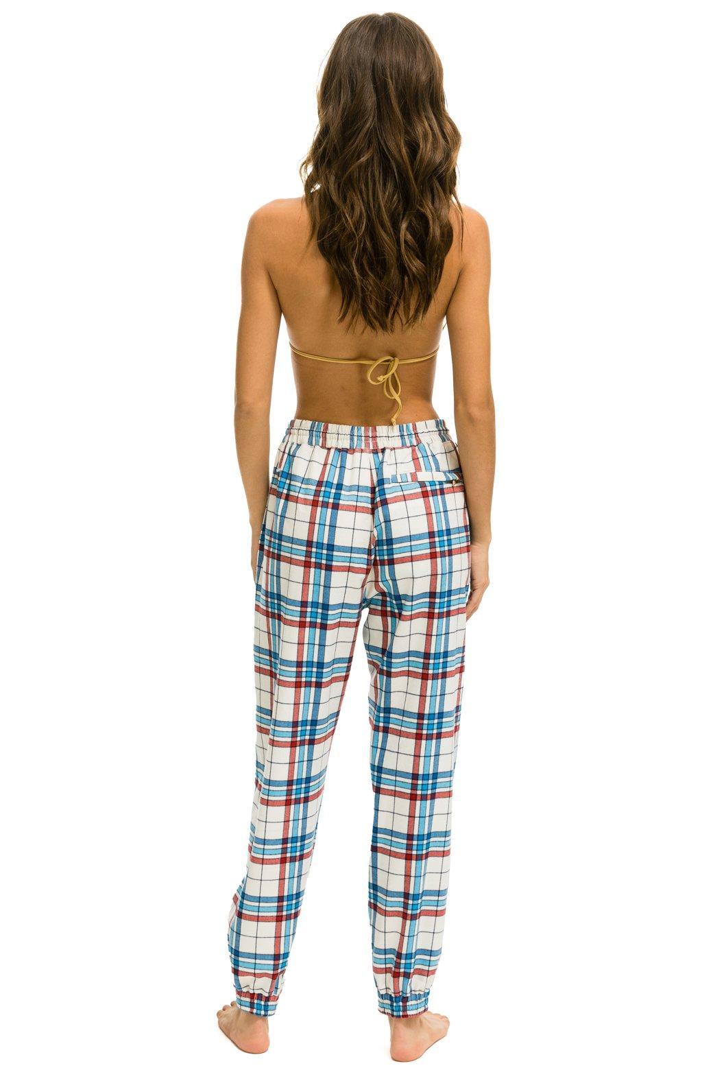 PLAID LODGE PANT - MONTAUK PLAID Female Product Image