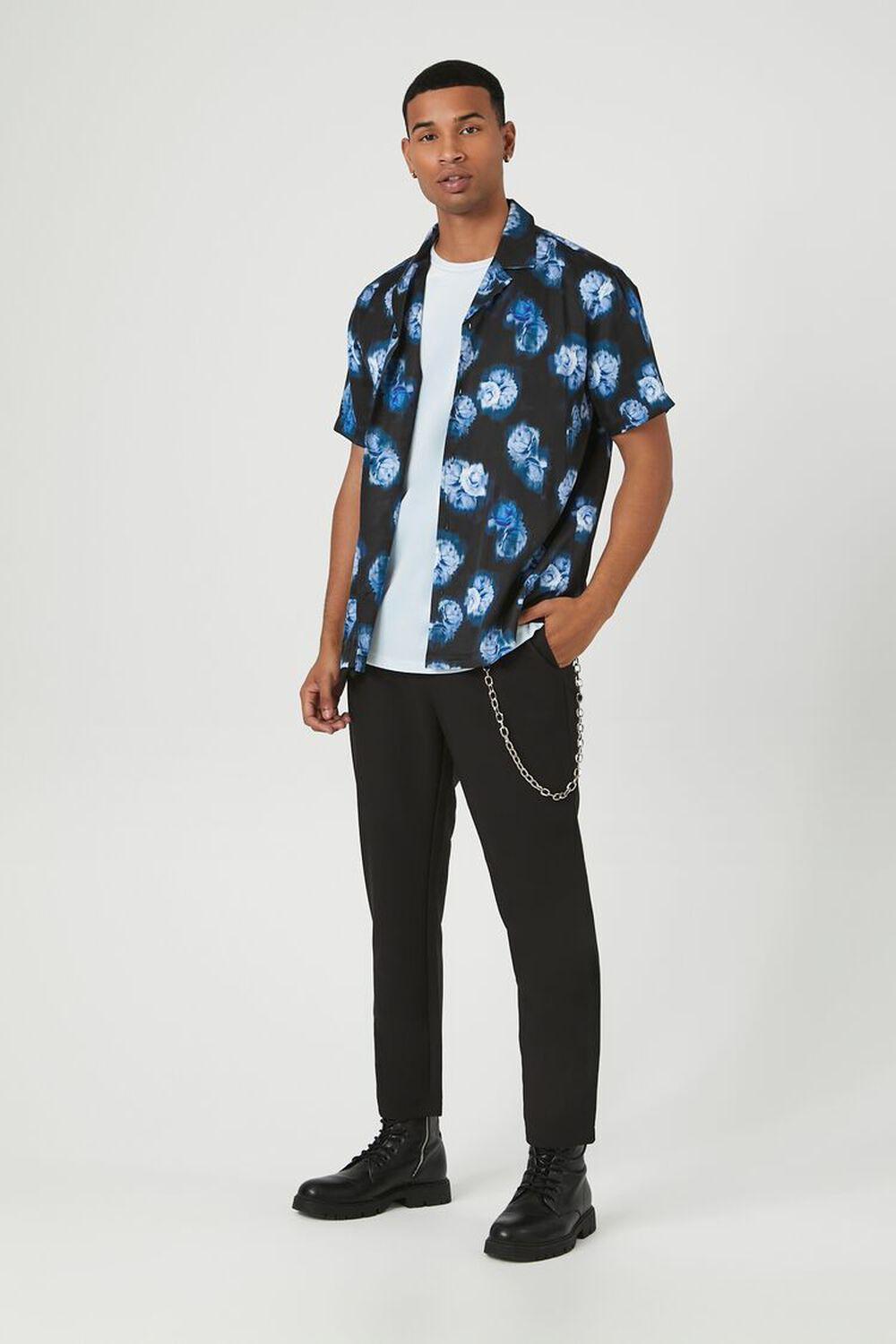 Satin Floral Print Shirt | Forever 21 Product Image