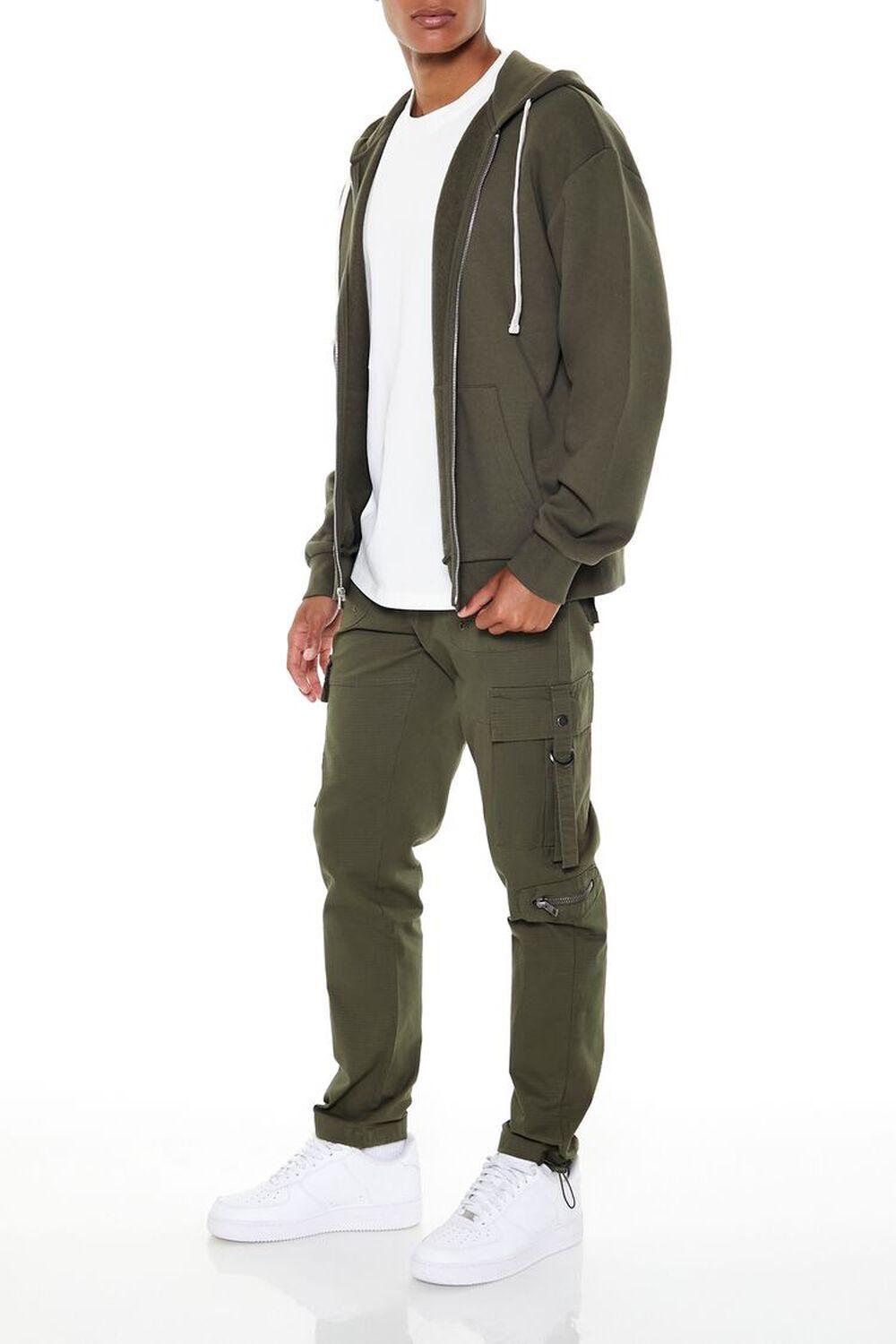 Slim-Fit Utility Cargo Pants | Forever 21 Product Image