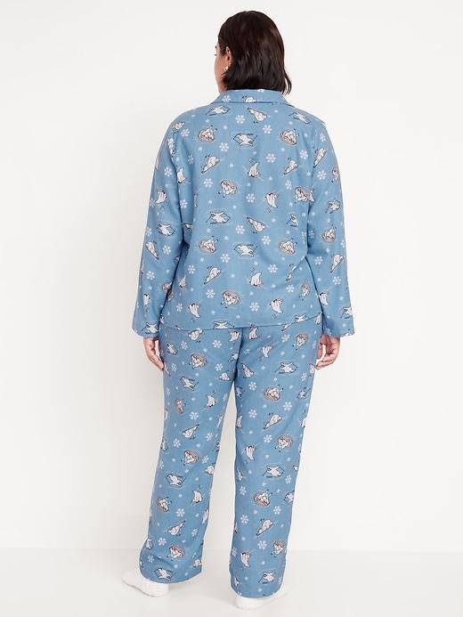 Flannel Pajama Set for Women Product Image