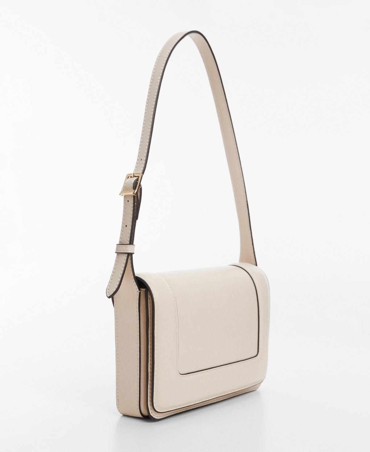 MANGO - Crossbody bag with flap - One size - Women Product Image