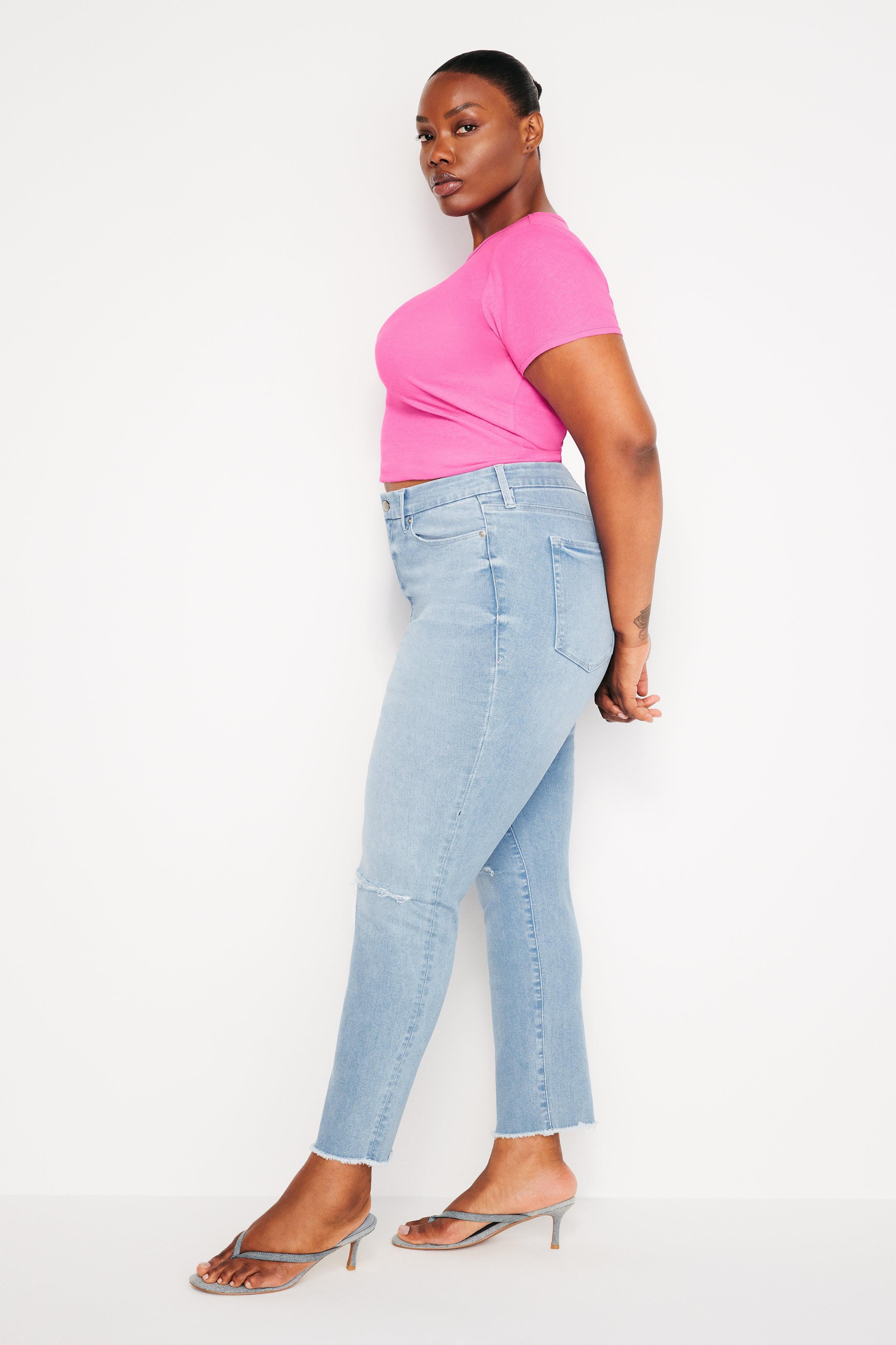 ALWAYS FITS GOOD CLASSIC SLIM STRAIGHT JEANS | INDIGO664 Product Image