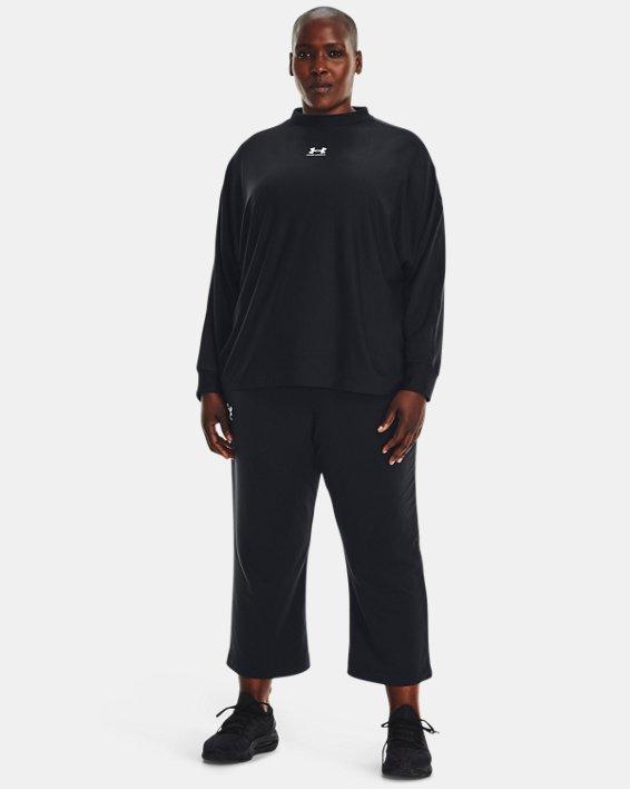 Women's UA Rival Terry Oversized Crew Product Image