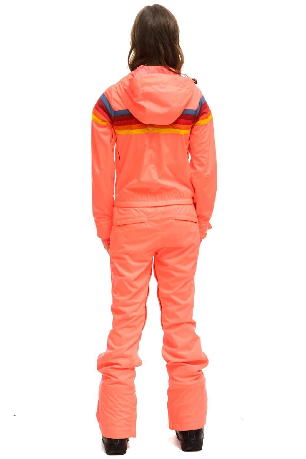 WOMEN'S 3 LAYER POWDER SUIT - NEON FLAMINGO Female Product Image