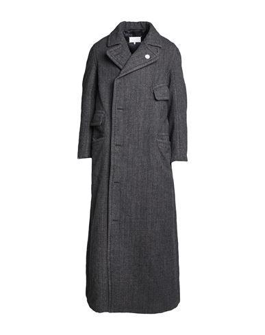 MAISON MARGIELA Man Coat Grey Size 40 Wool Product Image