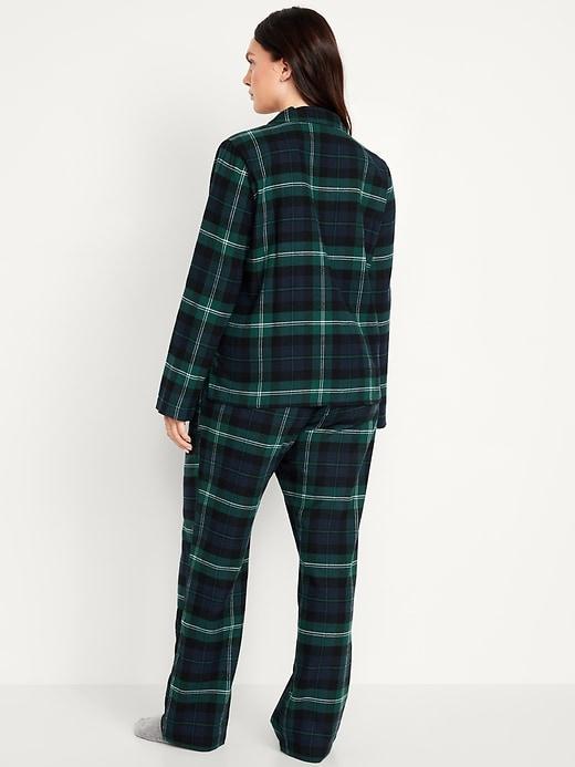 Flannel Pajama Set for Women Product Image