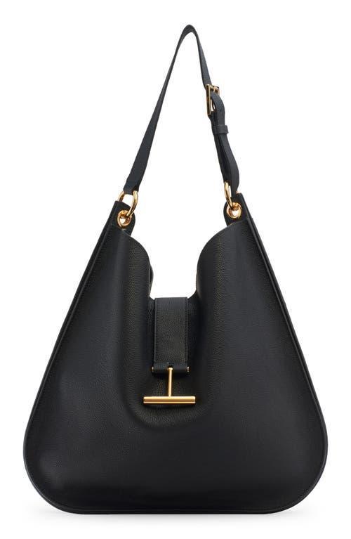 Tara Large Leather Crossbody Hobo Bag Product Image