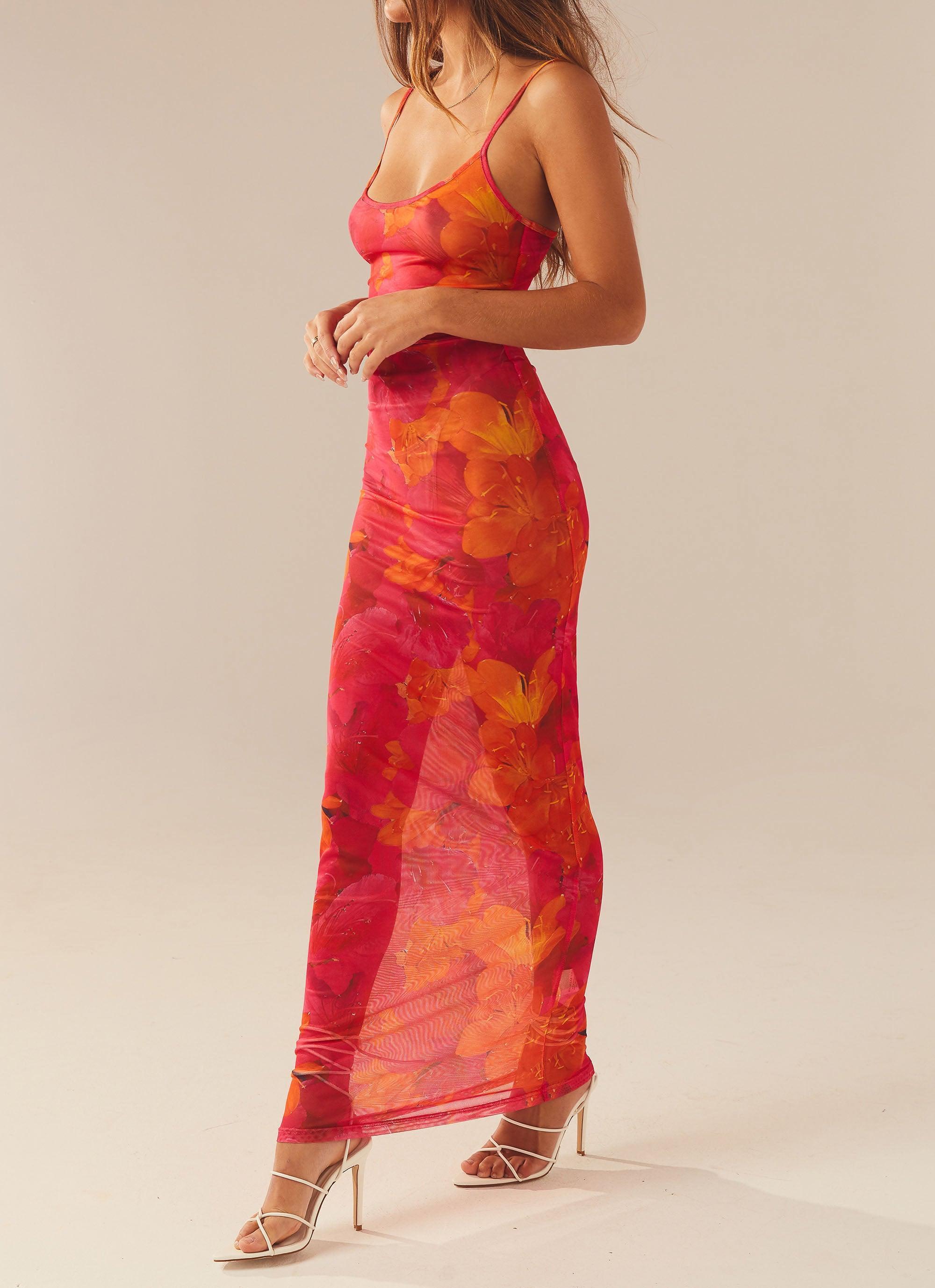 Love On The Run Maxi Dress - Floral Sun product image